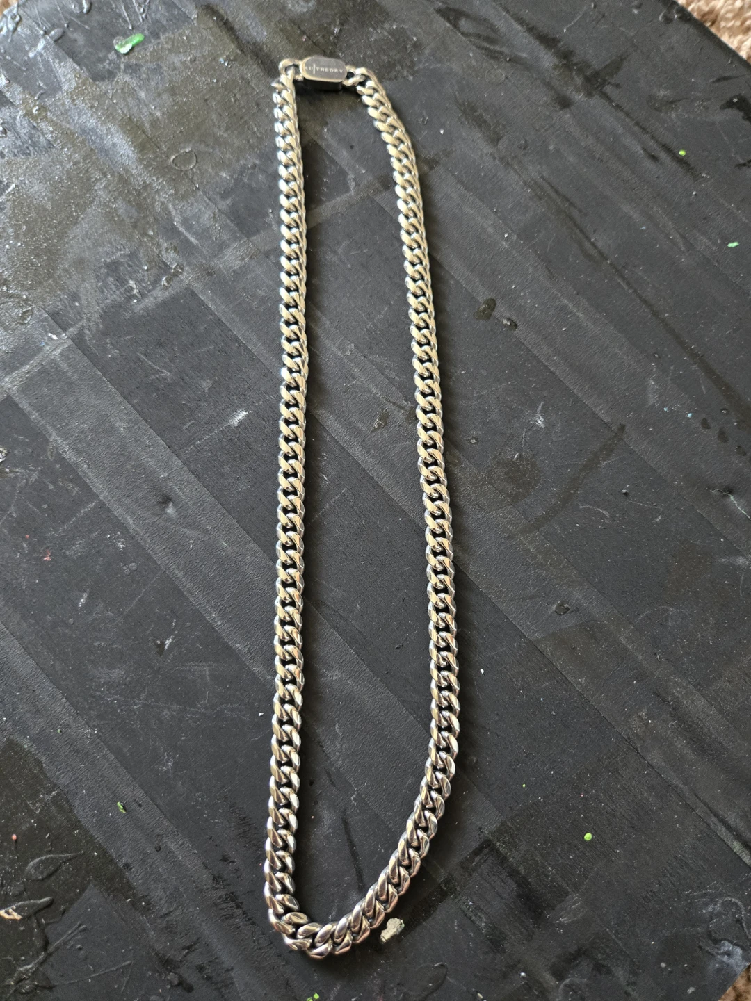 AU THEORY Curb Chain Necklace