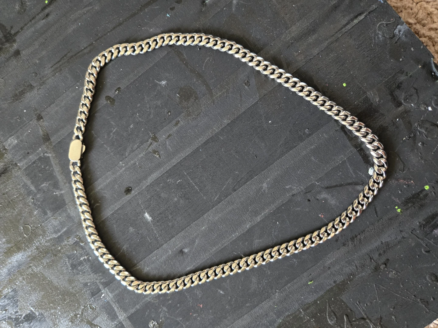 AU THEORY Curb Chain Necklace - photo 3