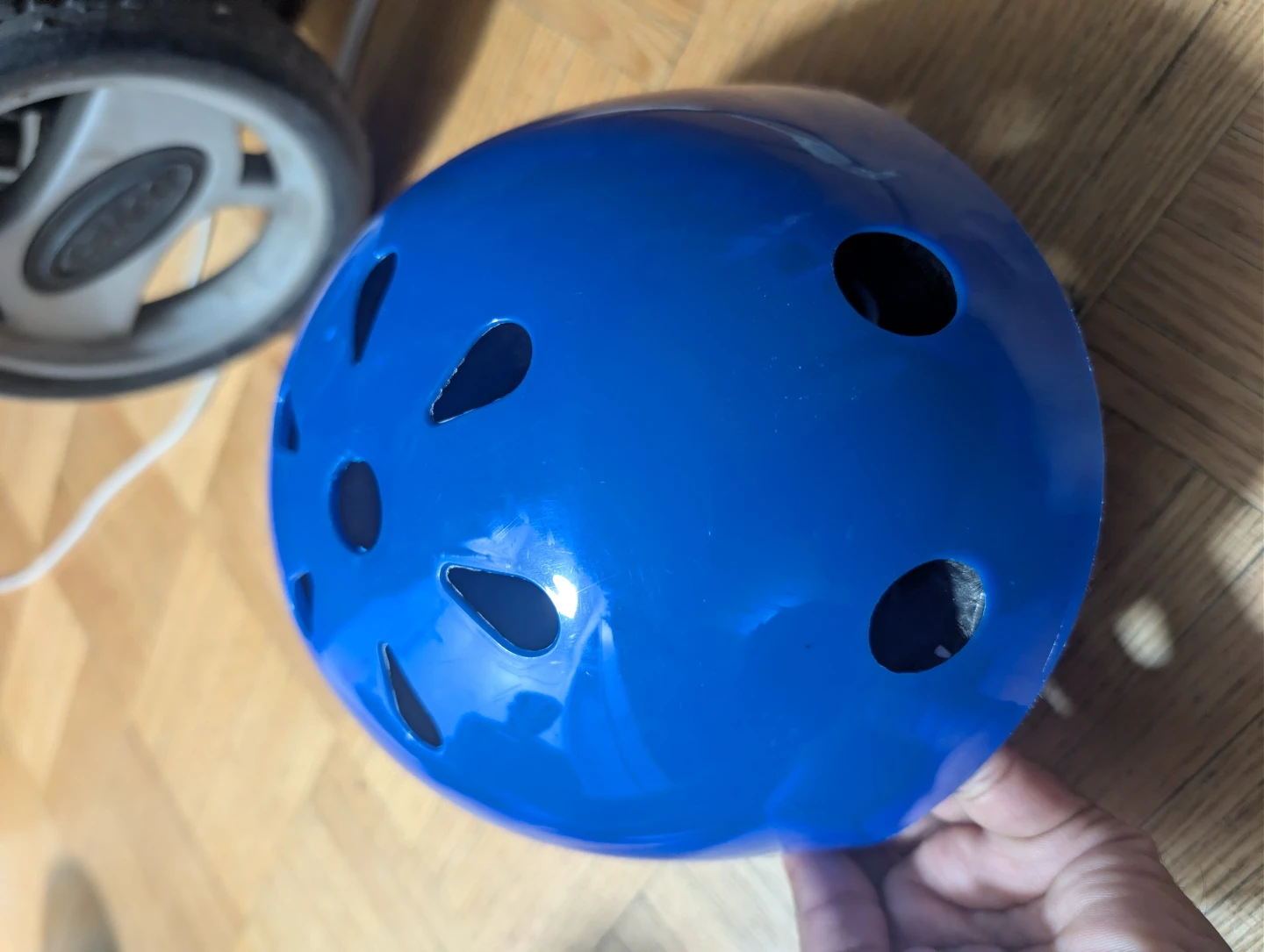 Blue Bike Helmet for kids - photo 2
