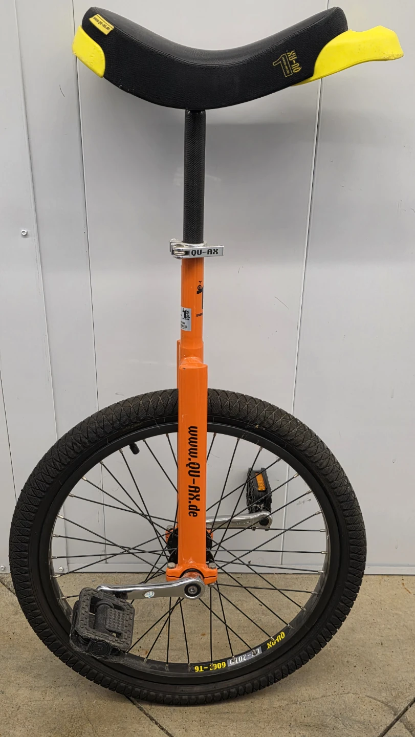 Qu-Ax Unicycle Orange/Black/Yellow - photo 3