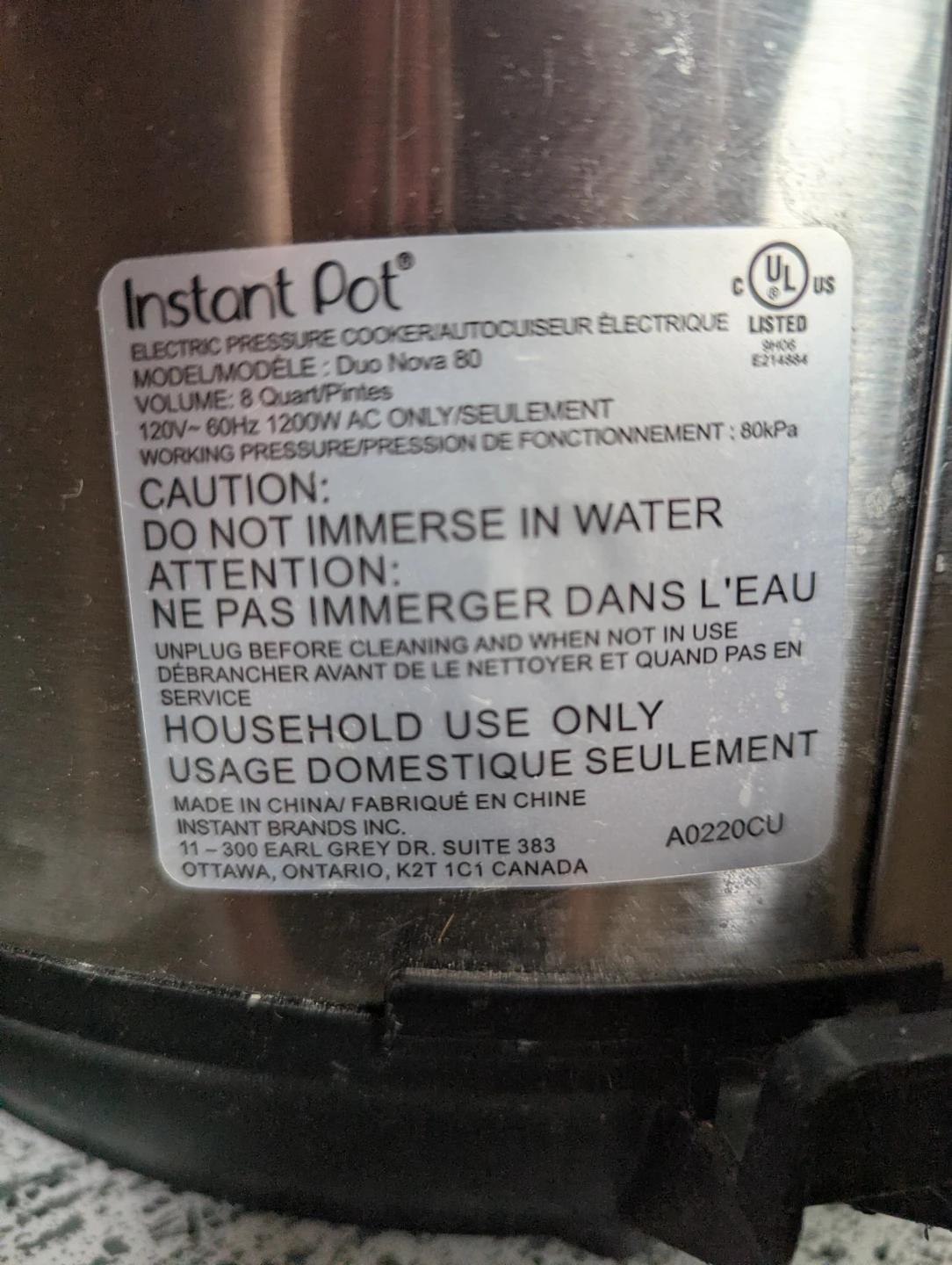 Instant Pot Duo Nova Pressure Cooker - photo 5