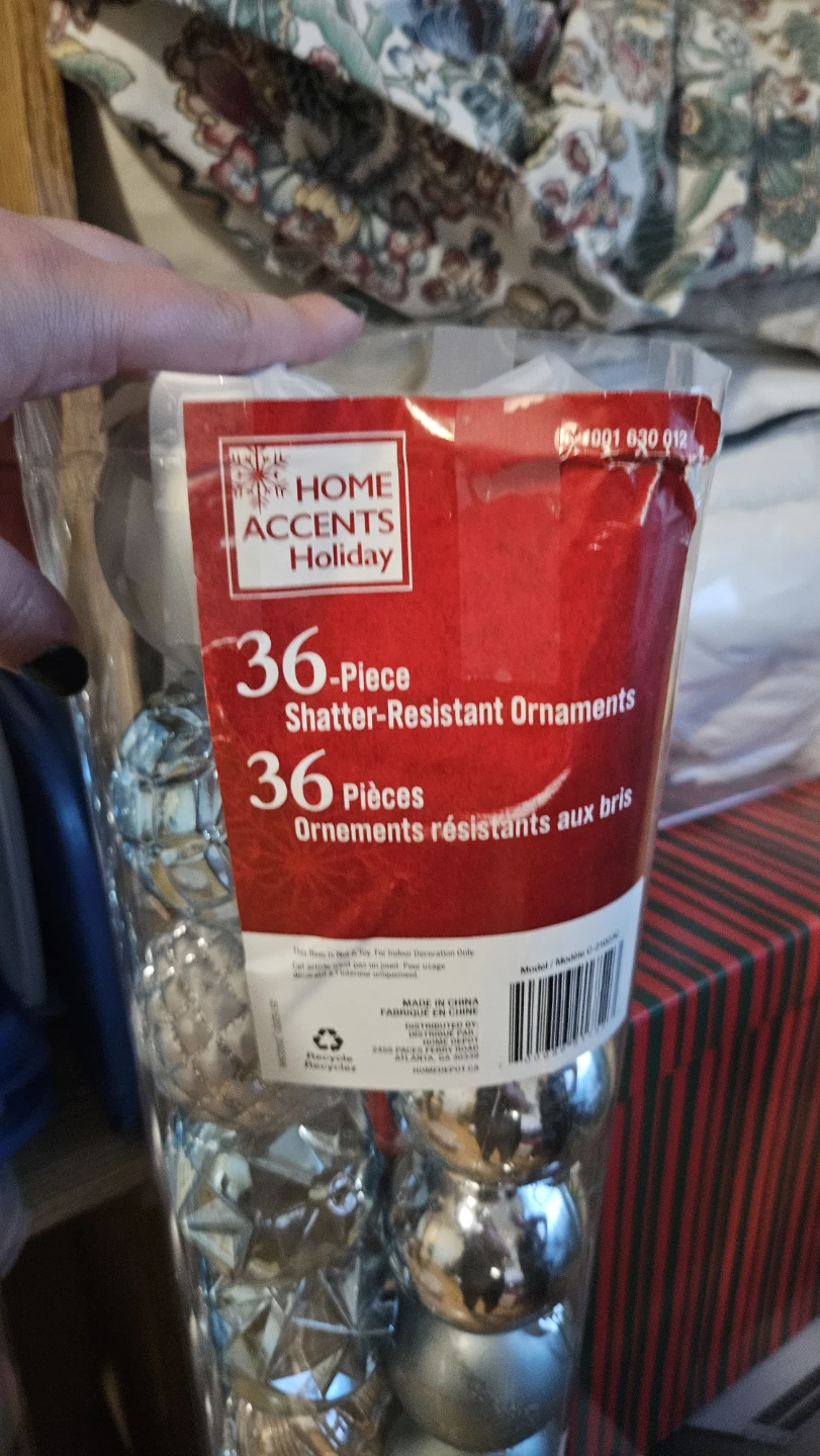 Home Accents Christmas Ornaments (total 104 Piece) - photo 2