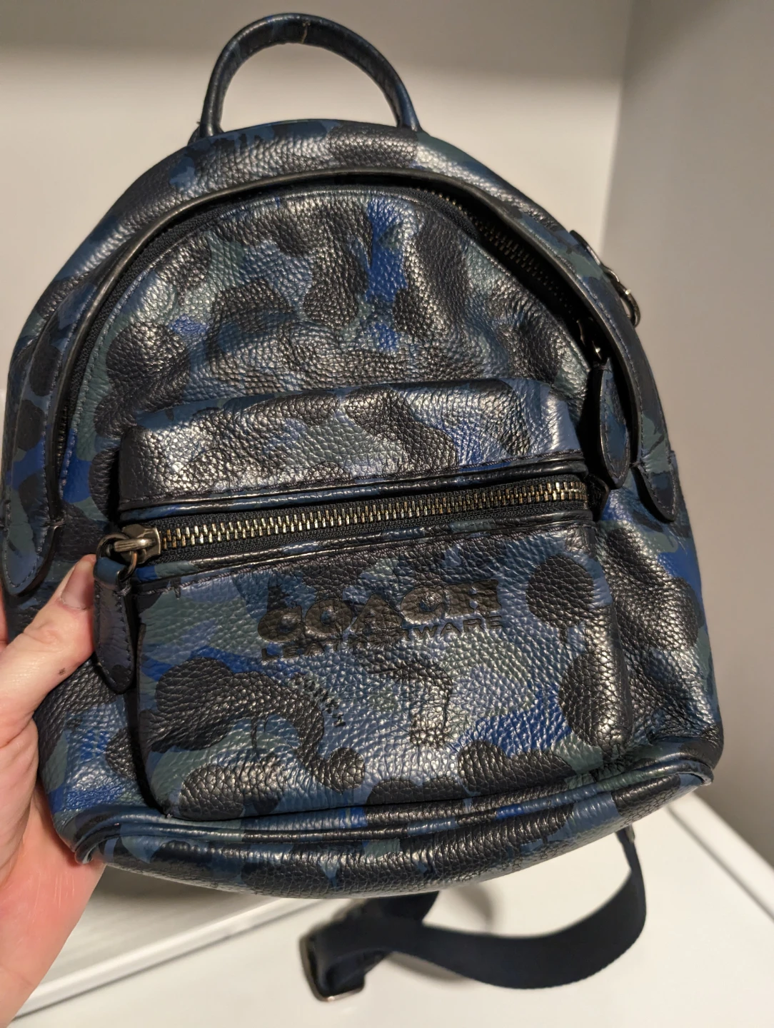 Coach Camo Backpack