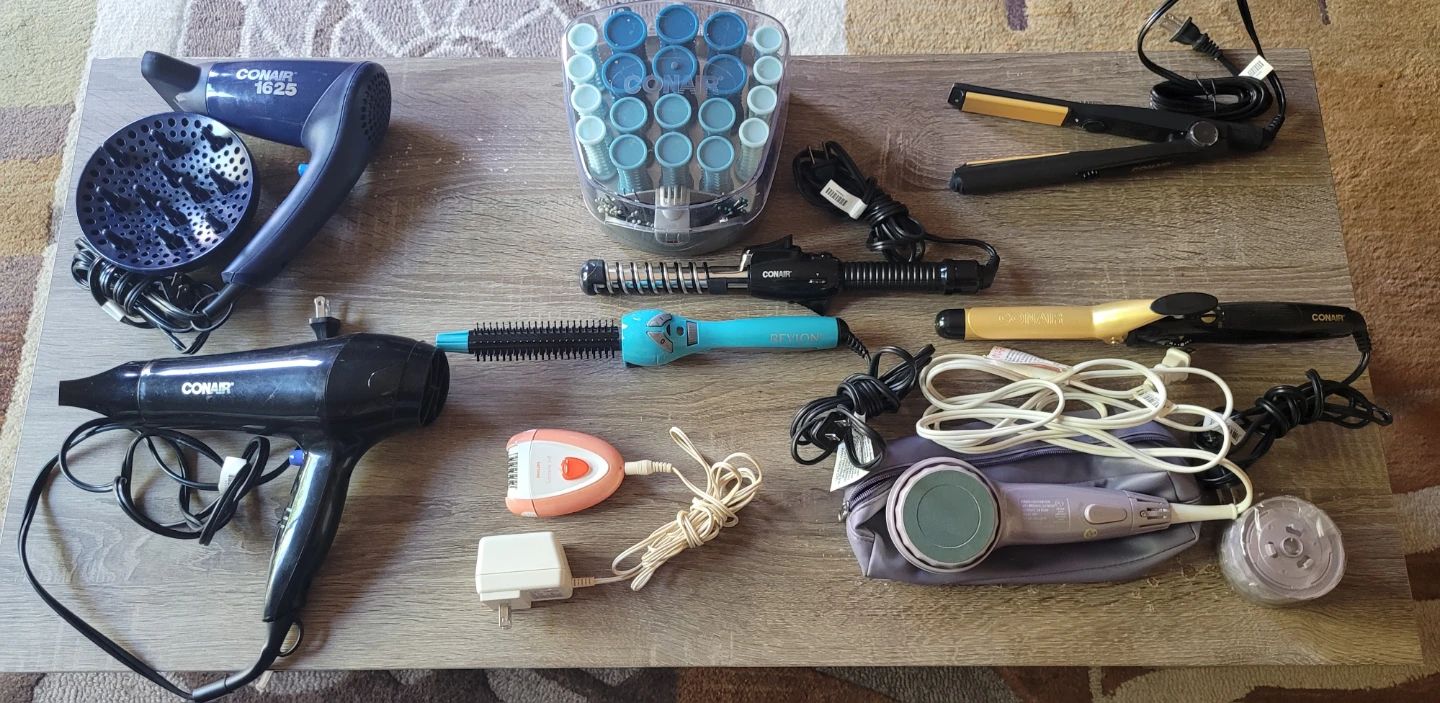 CONAIR Hair Dryer and Curling Iron Set