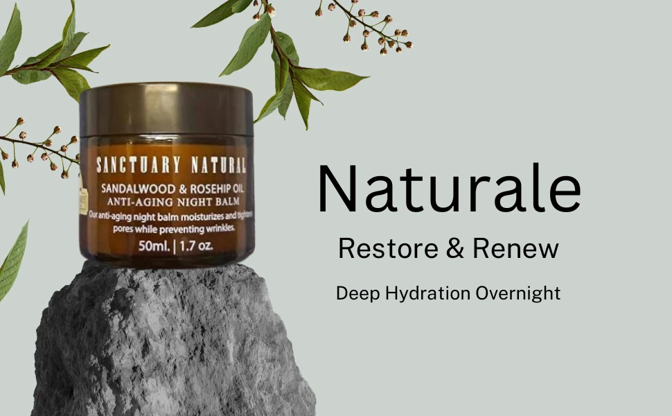 Sanctuary Natural Sandalwood & Rosehip Anti-Aging Night Balm 🏆 - photo 2