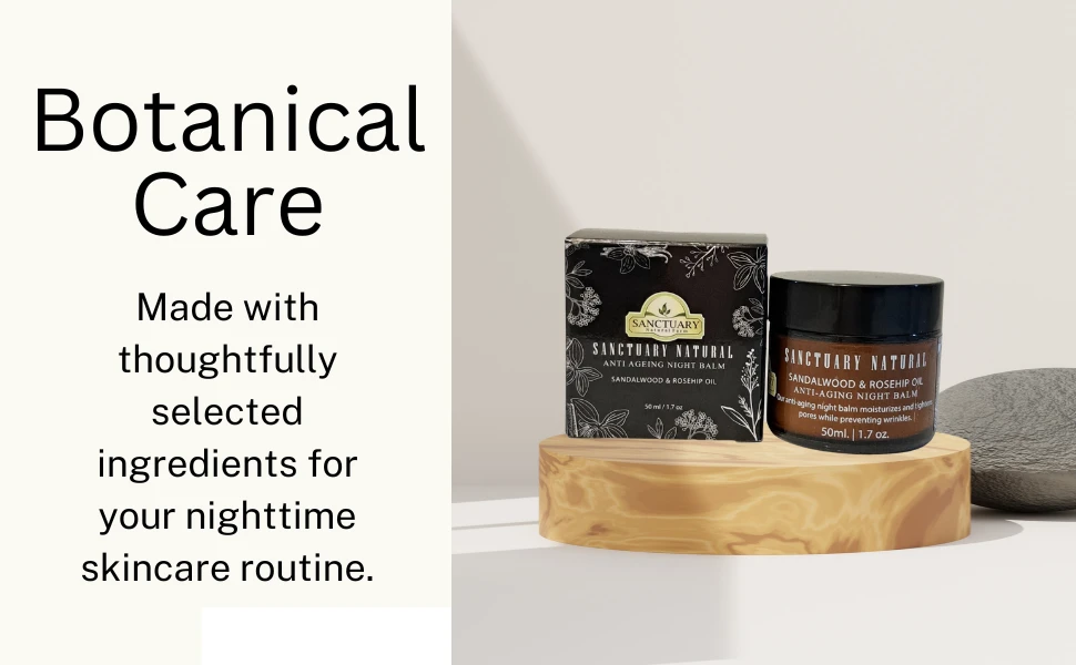 Sanctuary Natural Sandalwood & Rosehip Anti-Aging Night Balm 🏆 - photo 3