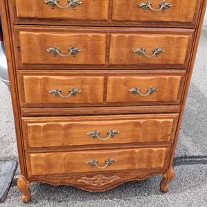 buy used dresser Madera Solid Wood 6-Drawer | Real Wood Furniture Used Dresser - Etsy