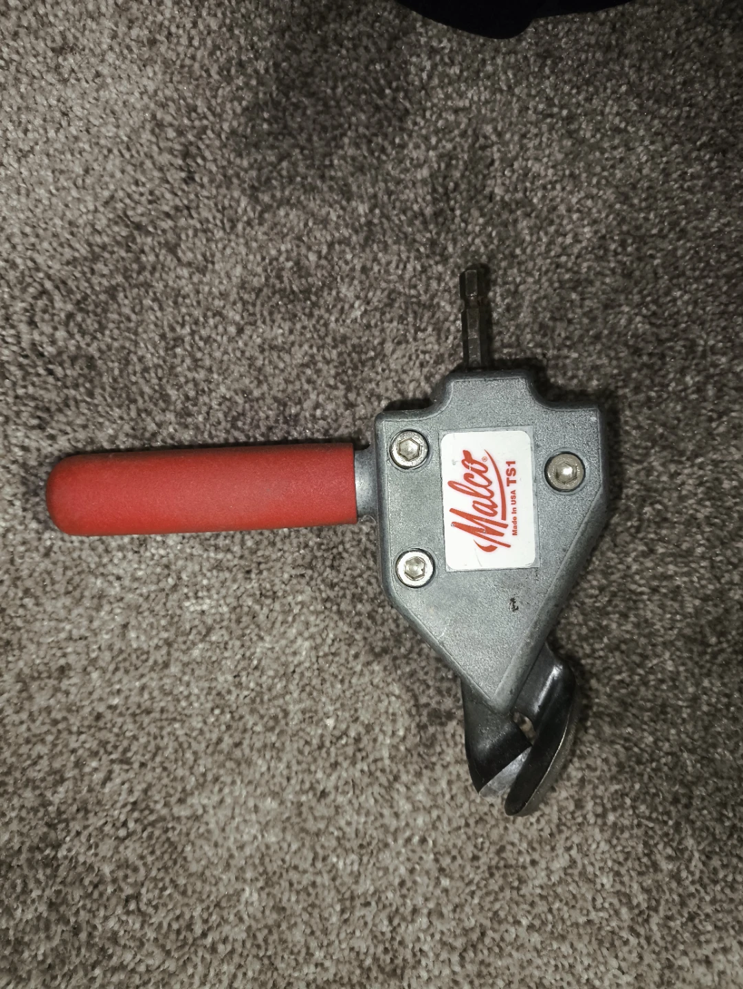 Malco Sheet Metal Cutting Attachment for 3/8-Inch Drills