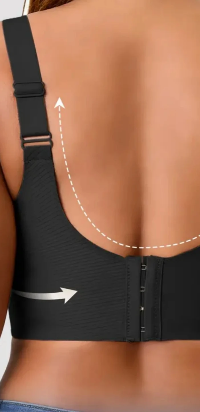 Black Comfort Bra
