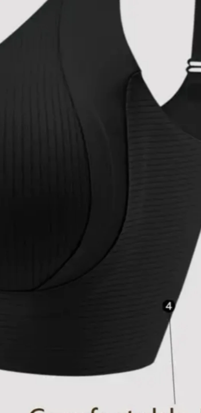 Black Comfort Bra - photo 2
