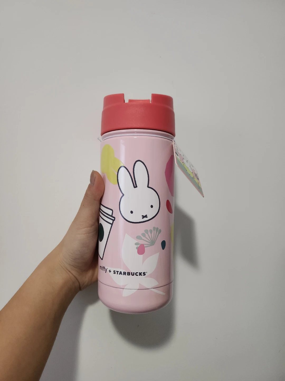 Miffy + Starbucks Pink Tumbler ⚽️