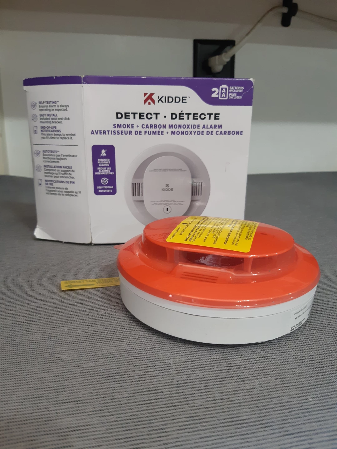 Kidde Hardwired Combination Smoke detector and CO Alarm - photo 2