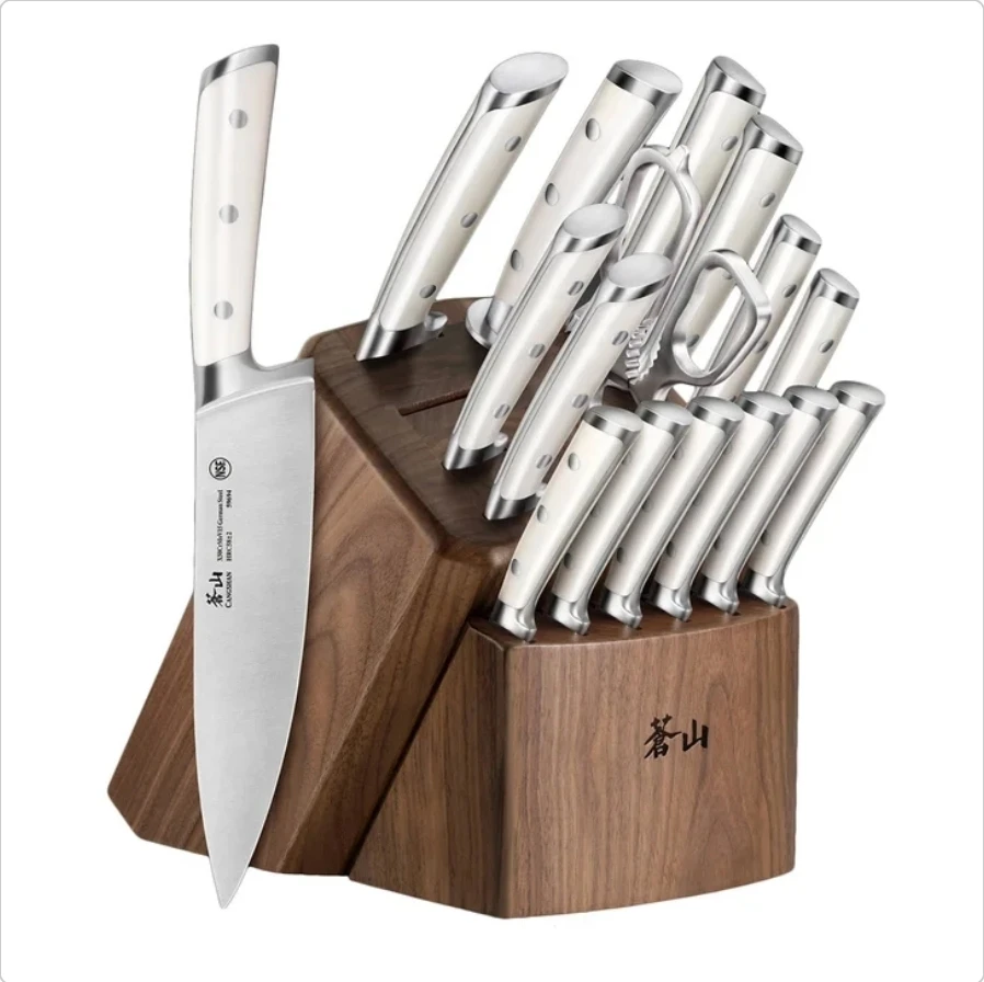 Cangshan S1 Series 17-Pc Forged German Steel Knife Set