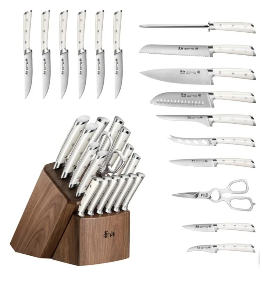 Cangshan S1 Series 17-Pc Forged German Steel Knife Set - photo 2