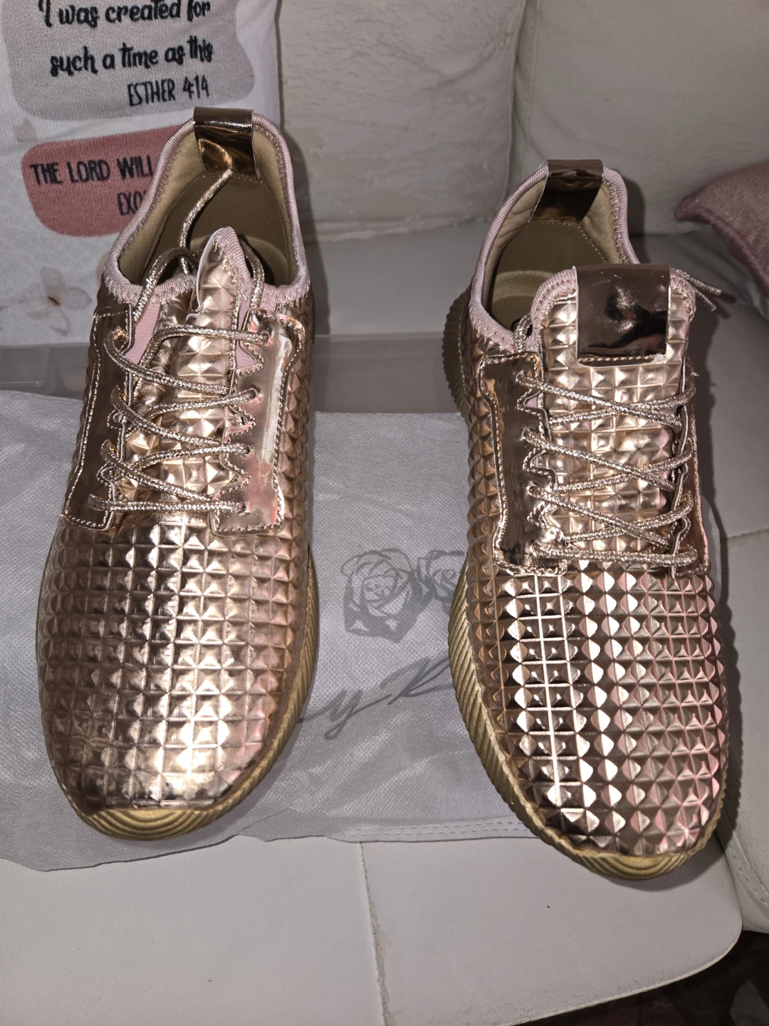 Roxy Rose Gold Sneakers - photo 2