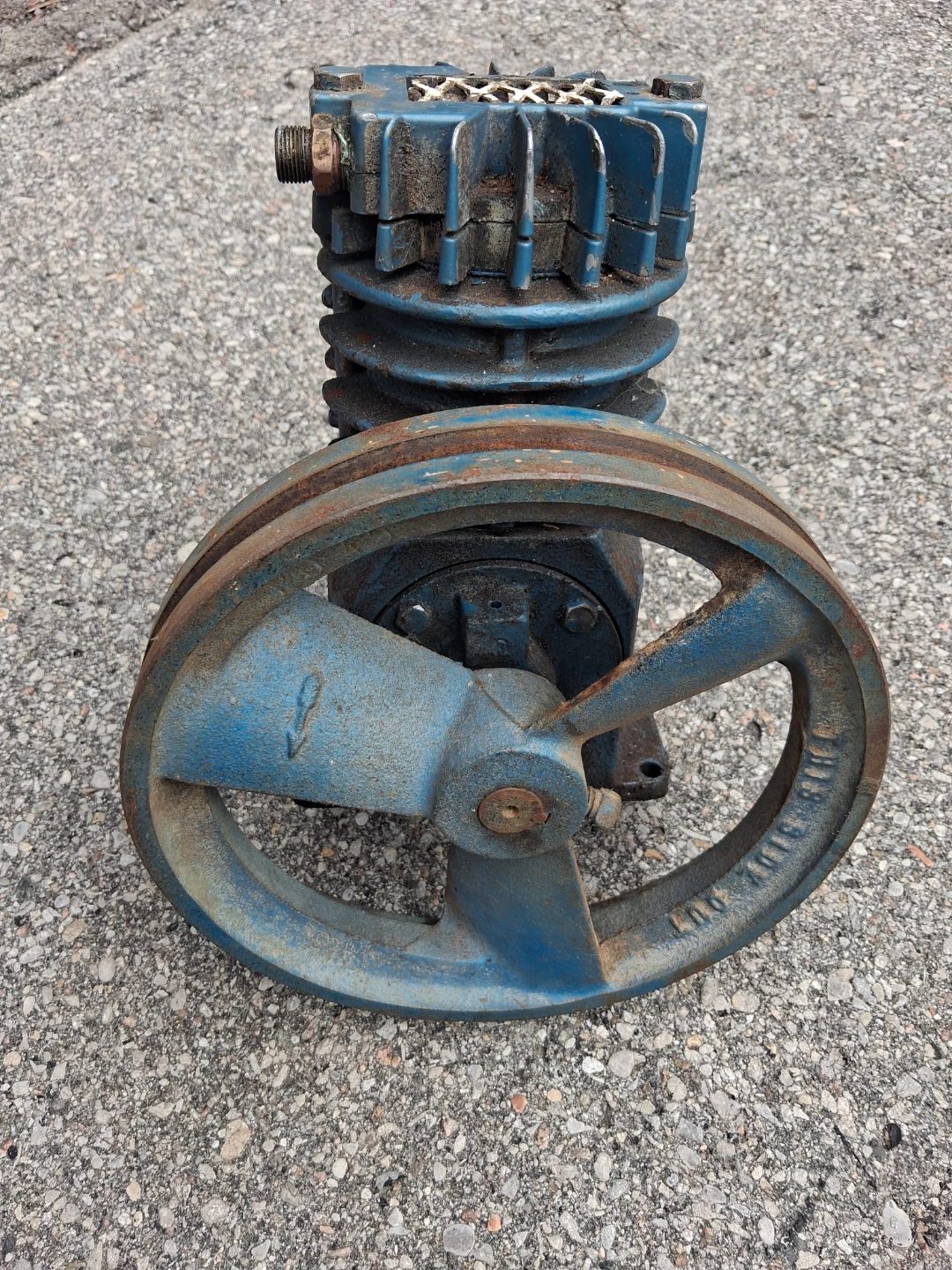 Air Compressor Pump Head with Pulley - photo 2