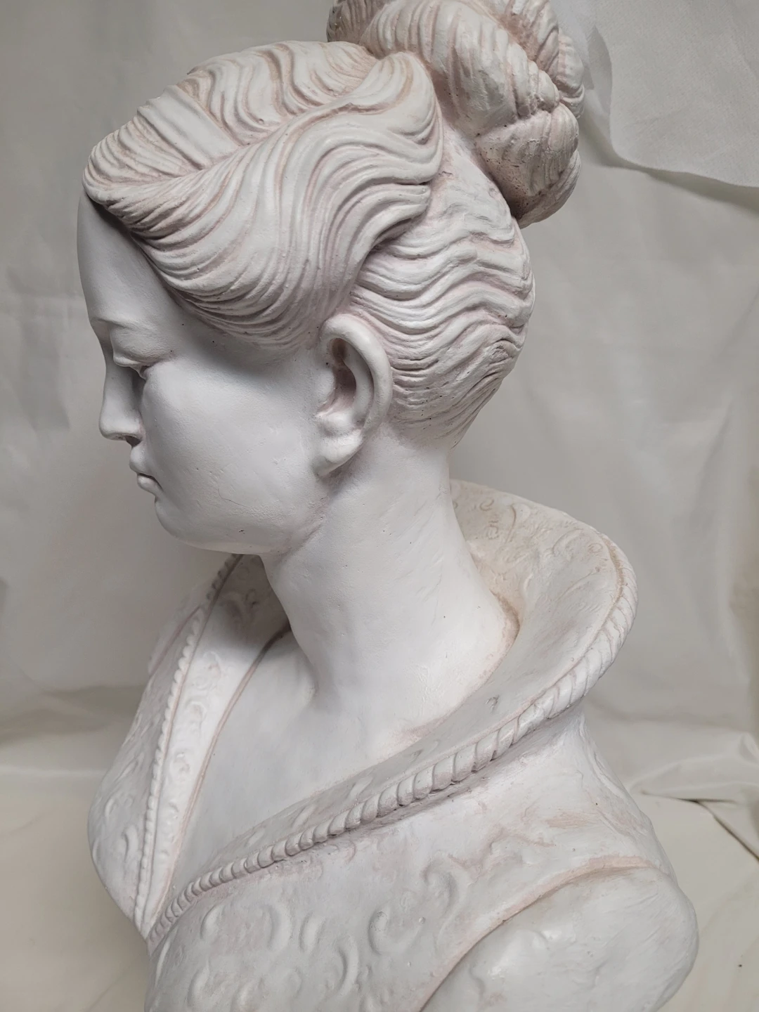 White Bust Sculpture of a Woman - photo 3