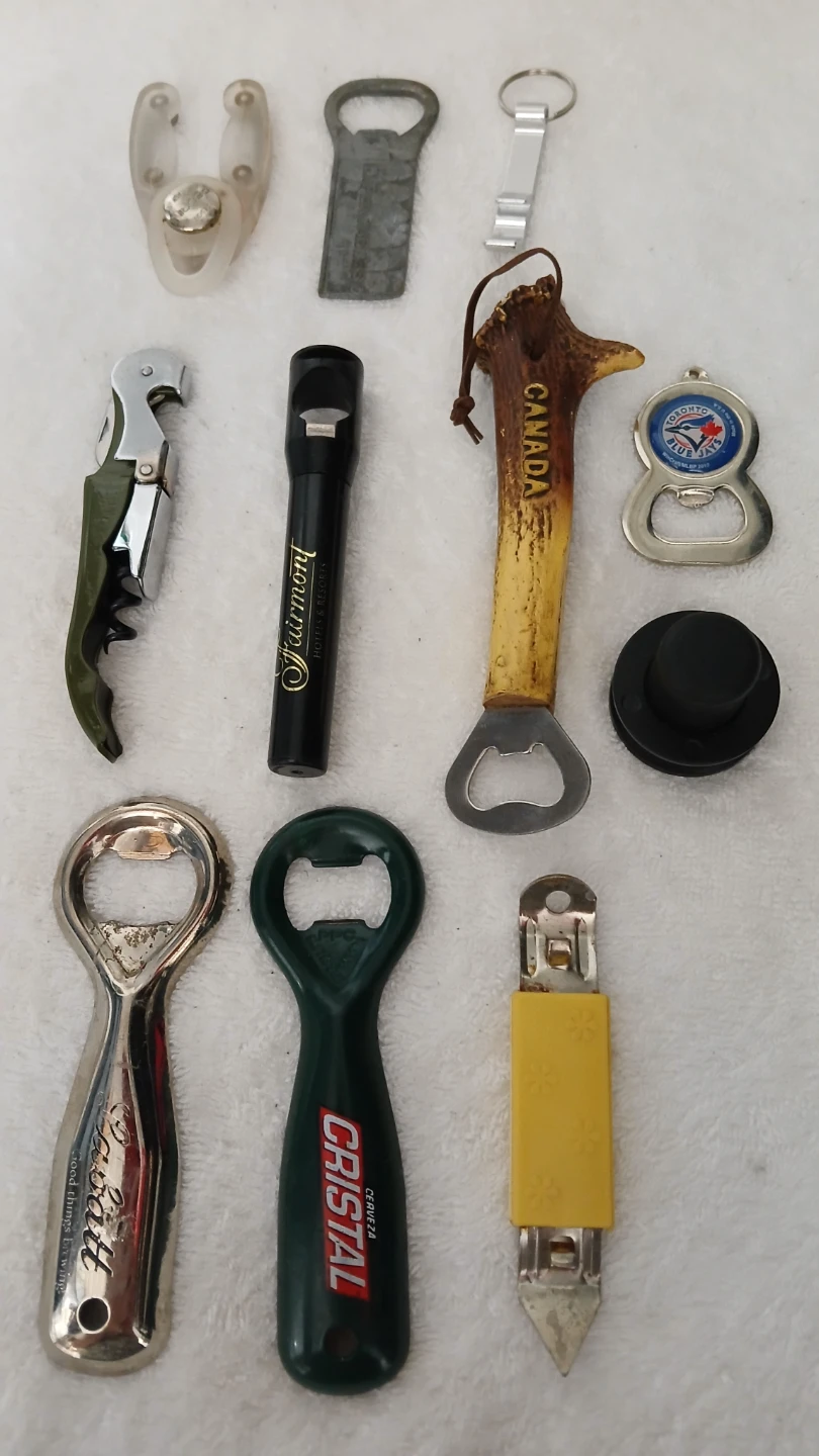 Collection of bottle openers for $5.00