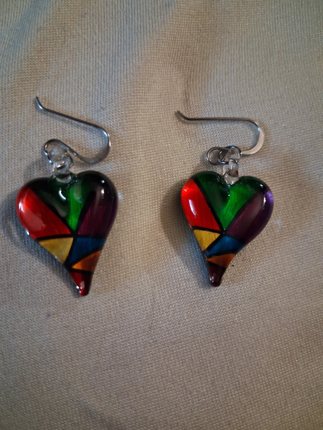 Colorful earrings
