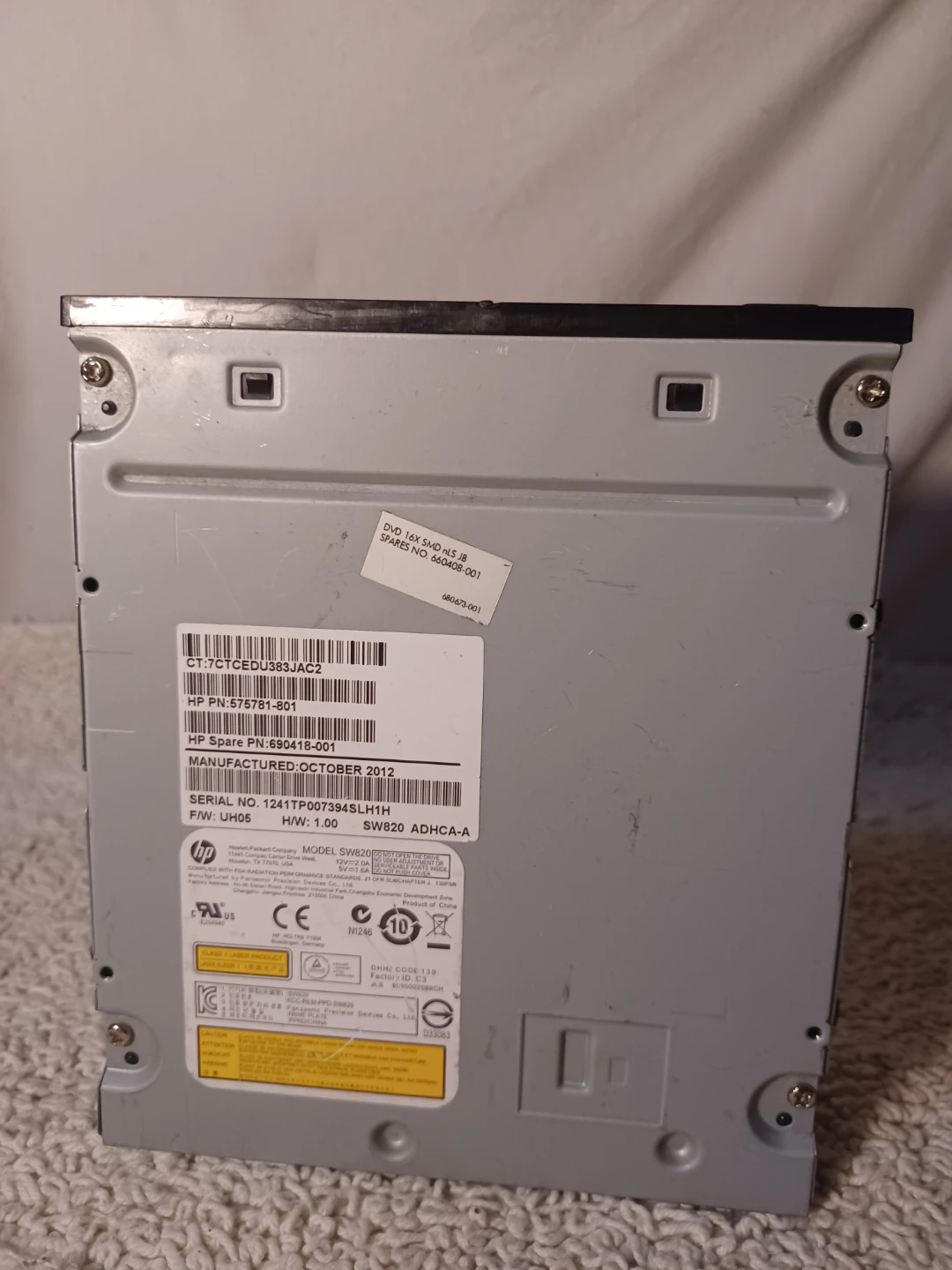 HP DVD-RW Drive - photo 2