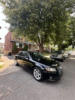 Black Audi A4 Sedan