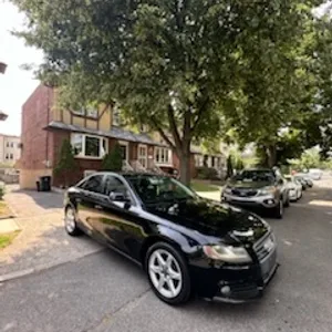 Black Audi A4 Sedan
