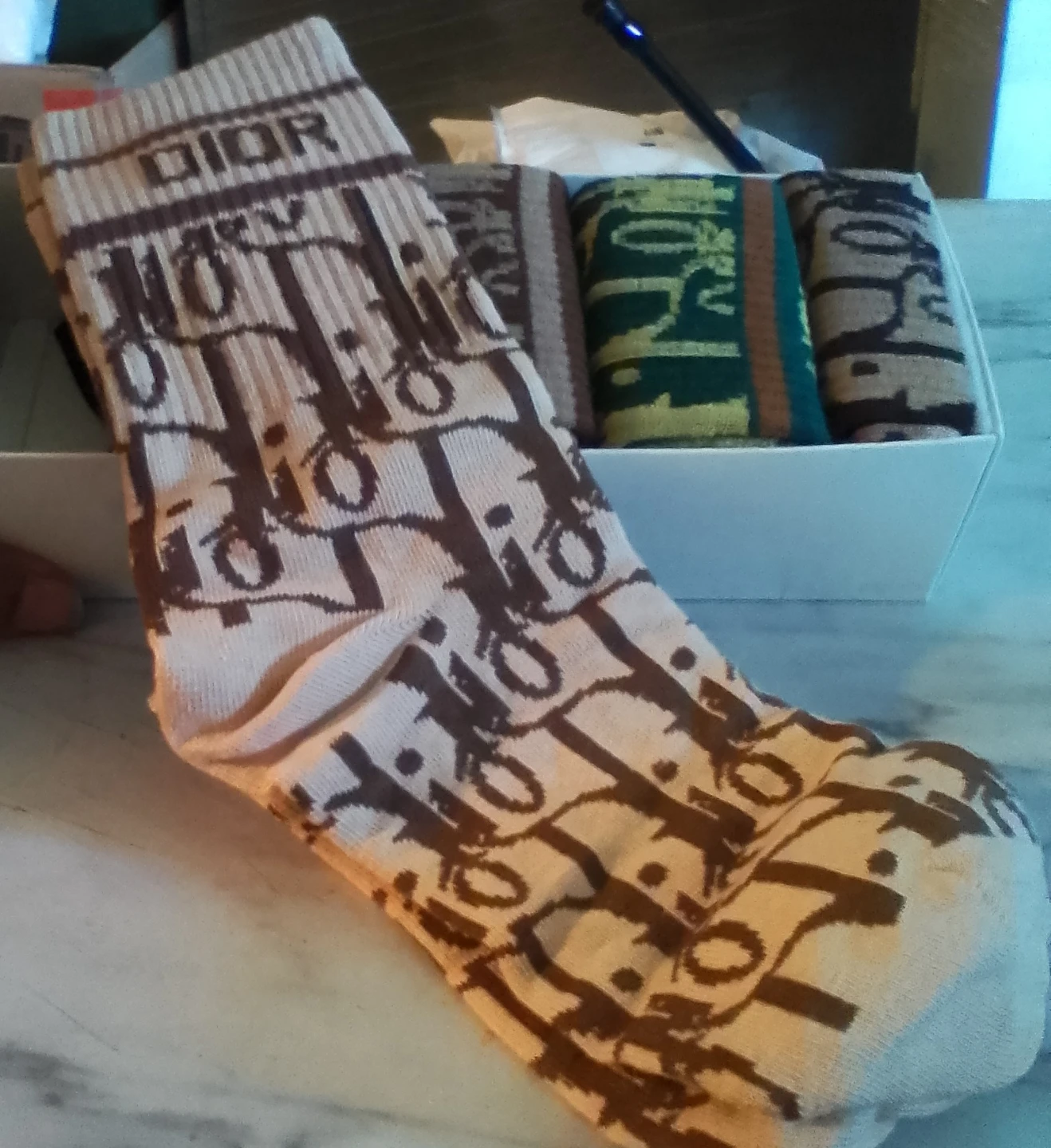 Dior Socks - Set of 5 - photo 3