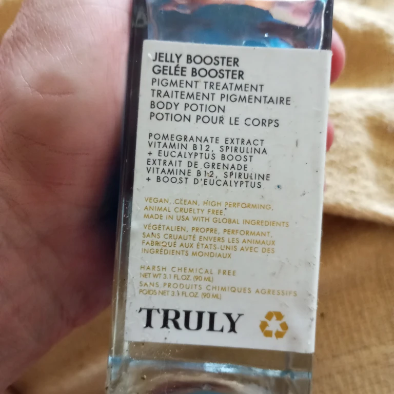 Truly Jelly Booster Pigment Treatment Body Potion 3.1 fl oz