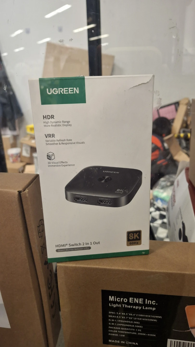 UGREEN 8K HDMI Switch 2 In 1 Out