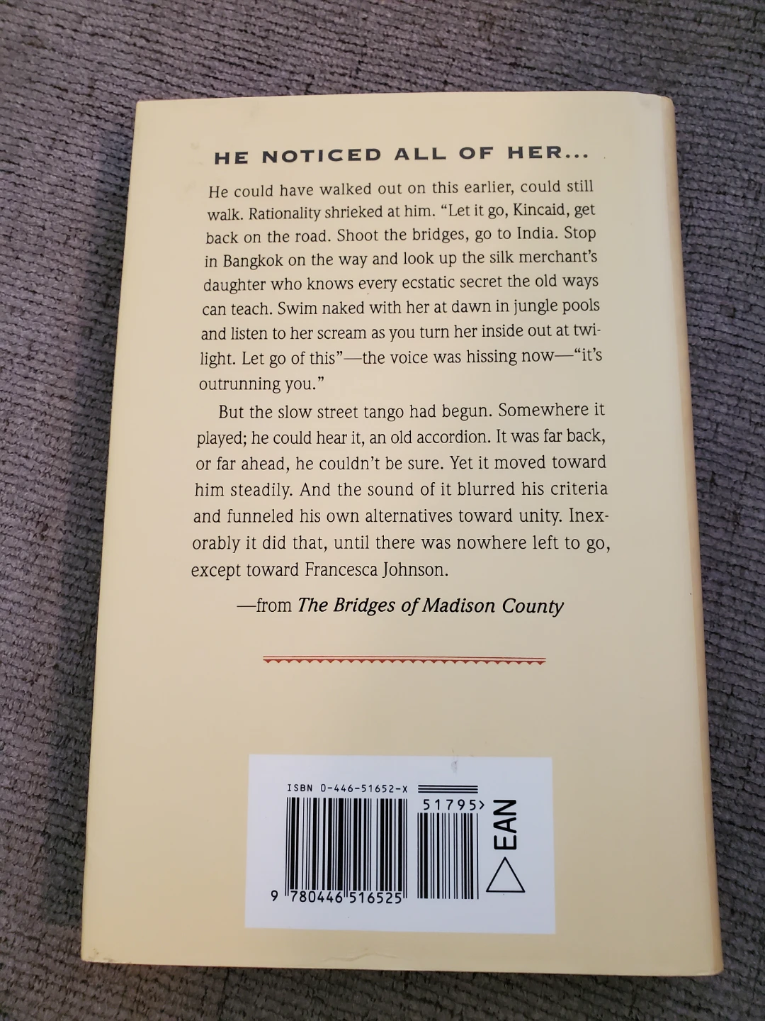 The Bridges of Madison County Book ⚽ - photo 2