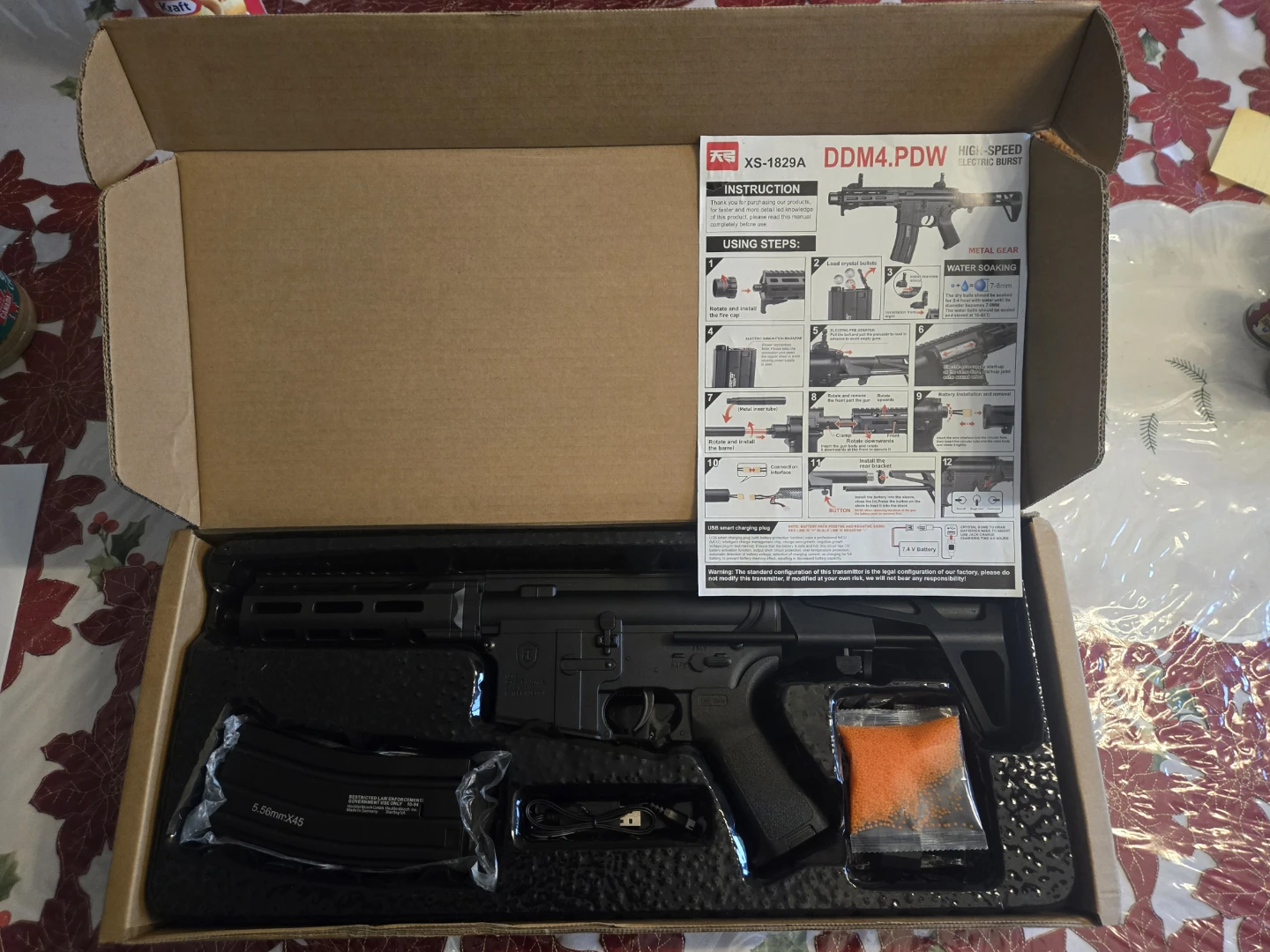 DDM4 PDW (220+ FPS/Metal Gears) Gel Blaster - photo 5