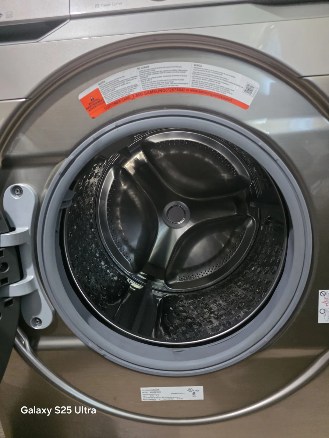 Samsung Front Load Washing Machine - photo 5