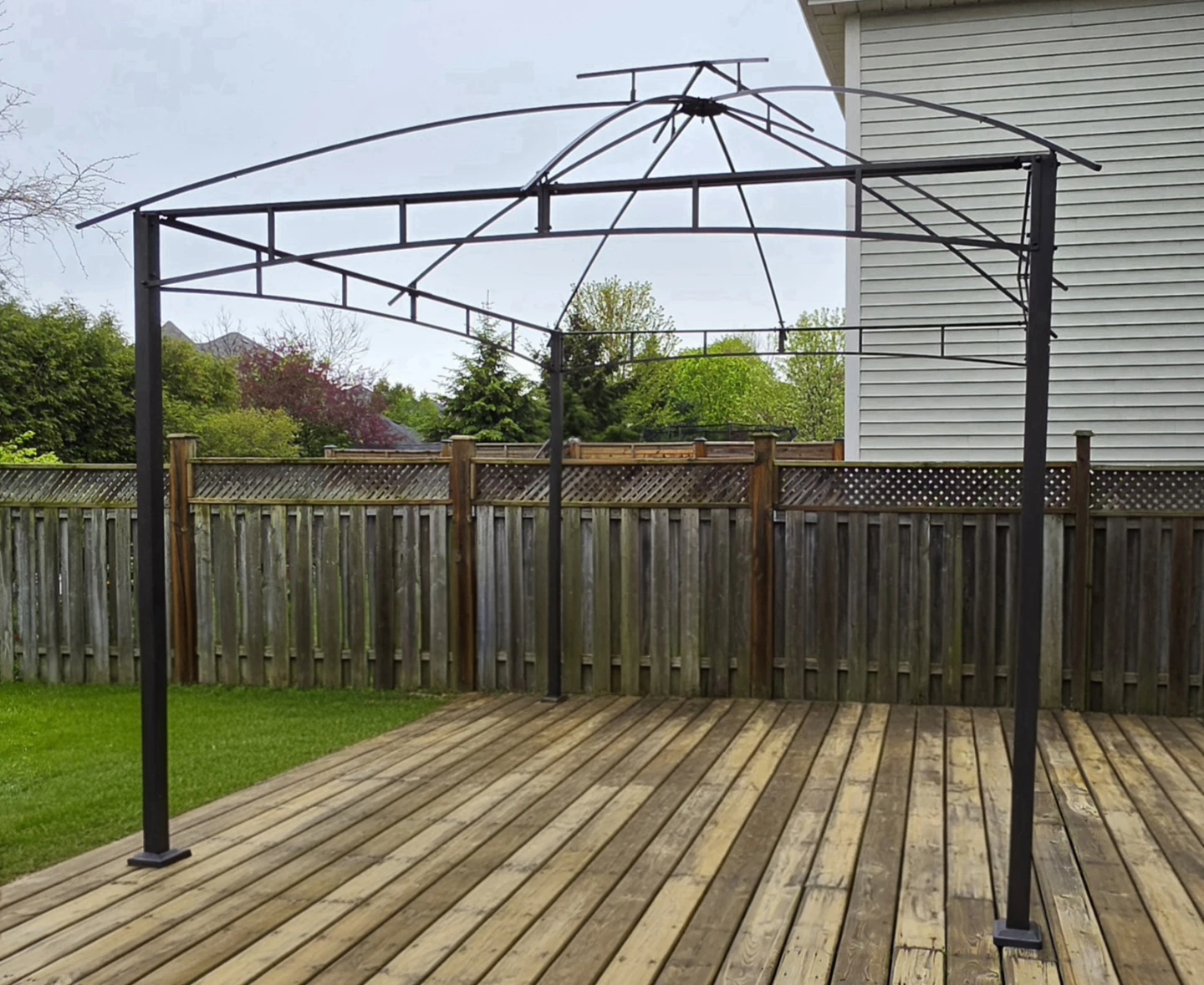Two-Tiered Metal Gazebo Frame (10x10) - photo 2