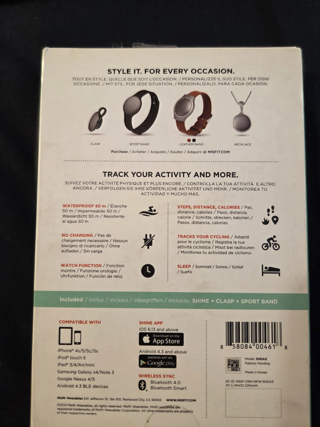 Misfit Shine Fitness and Sleep Monitor - photo 2