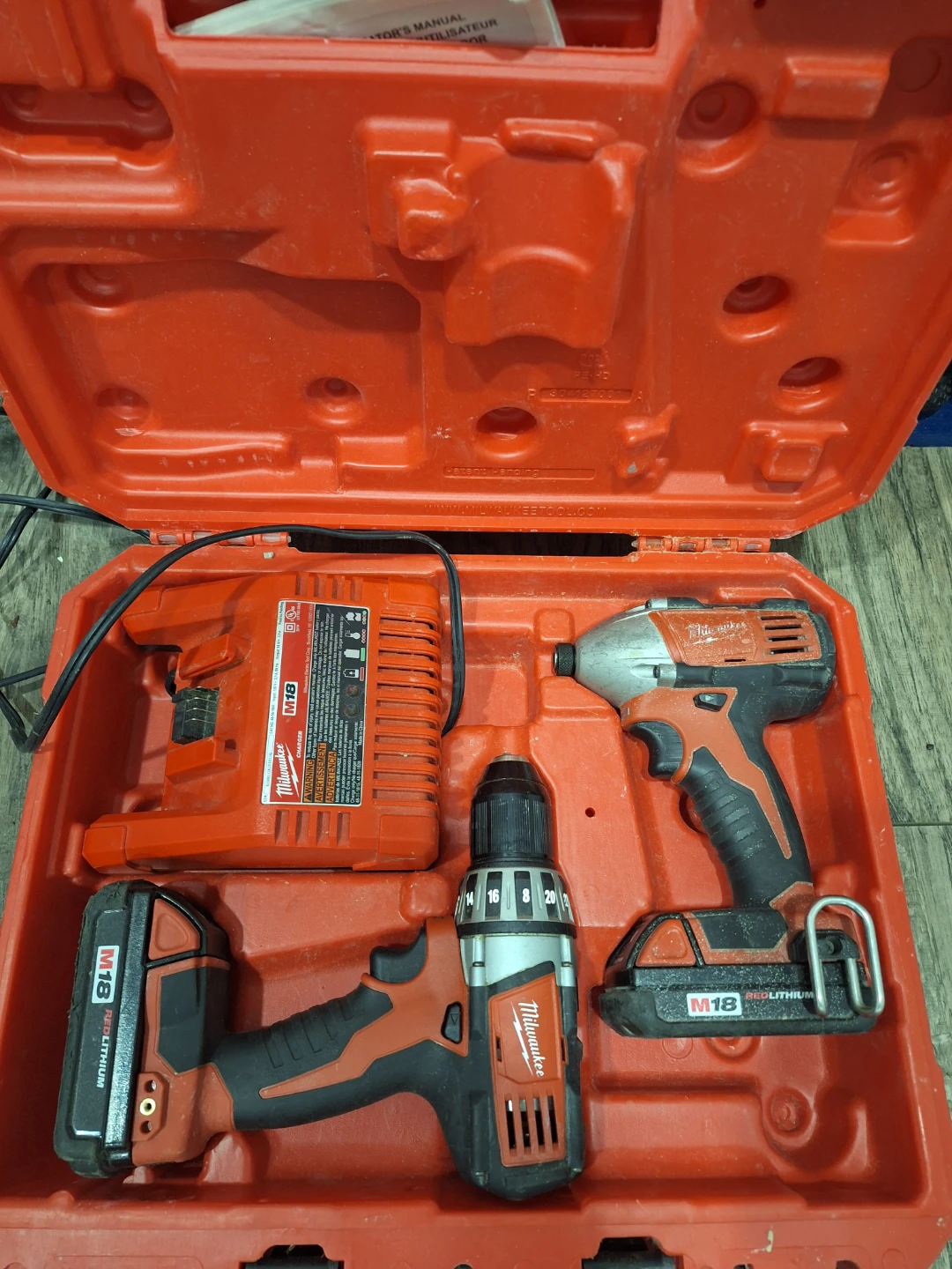Milwaukee M18 Cordless Drill and Impact Driver Combo Kit