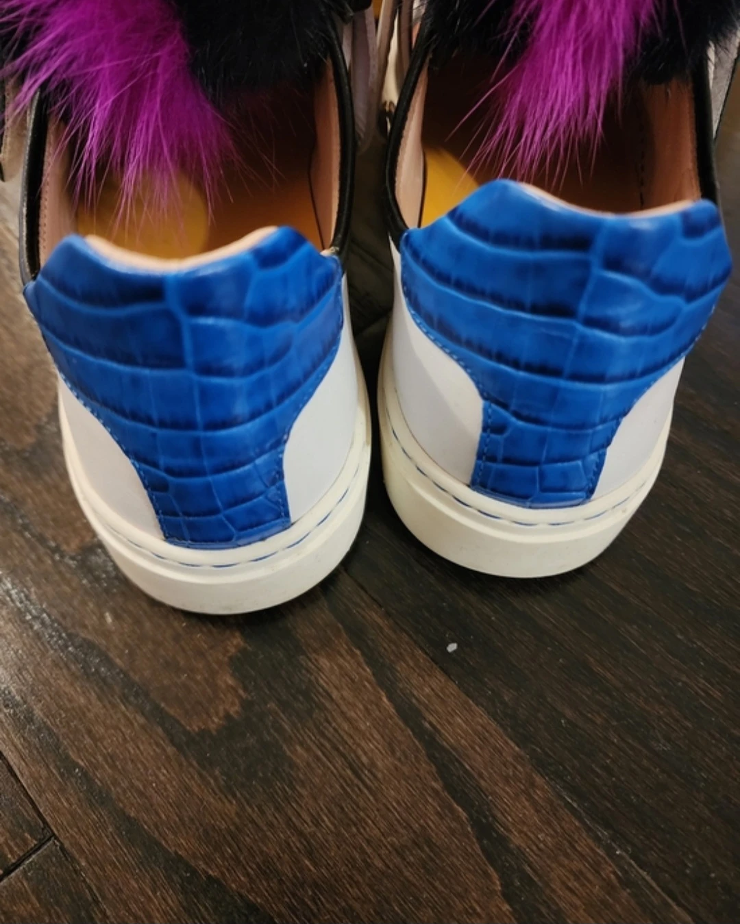 Fendi Kids Furry Sneakers - photo 3