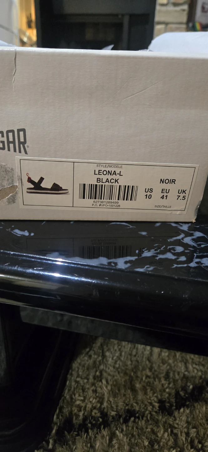 SOREL Leona-L Black Sandals - photo 3