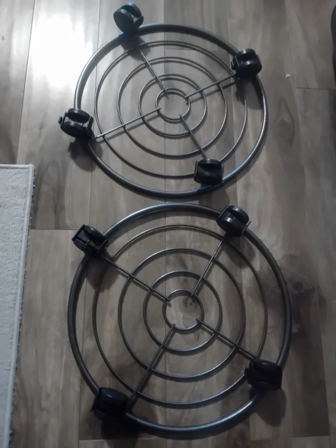 2 Metal Plant Caddies with Wheels - photo 2