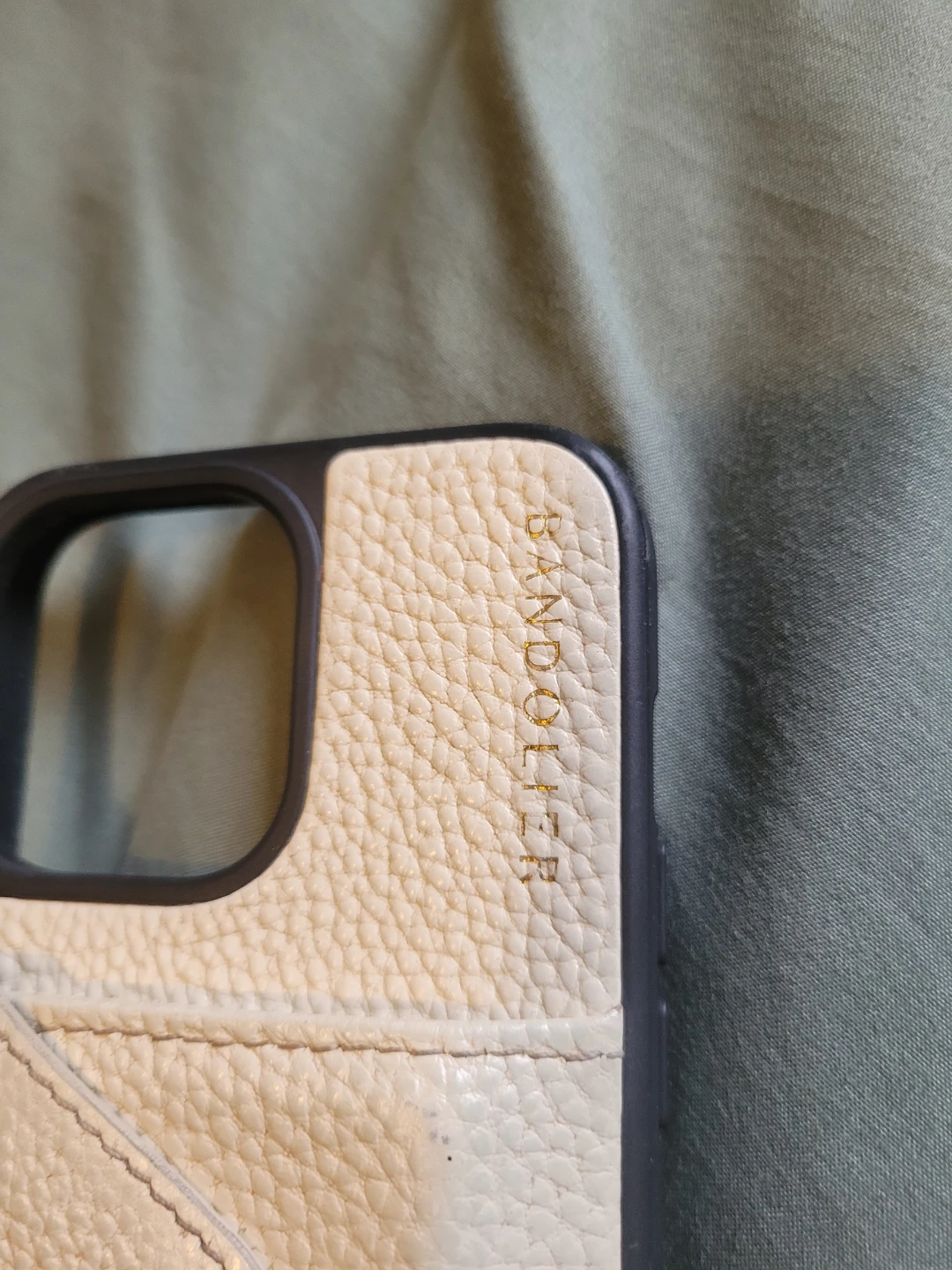 3@ Bandolier iPhone 15 Pro Max Phone Case - Black, Cream, Yellow - photo 4