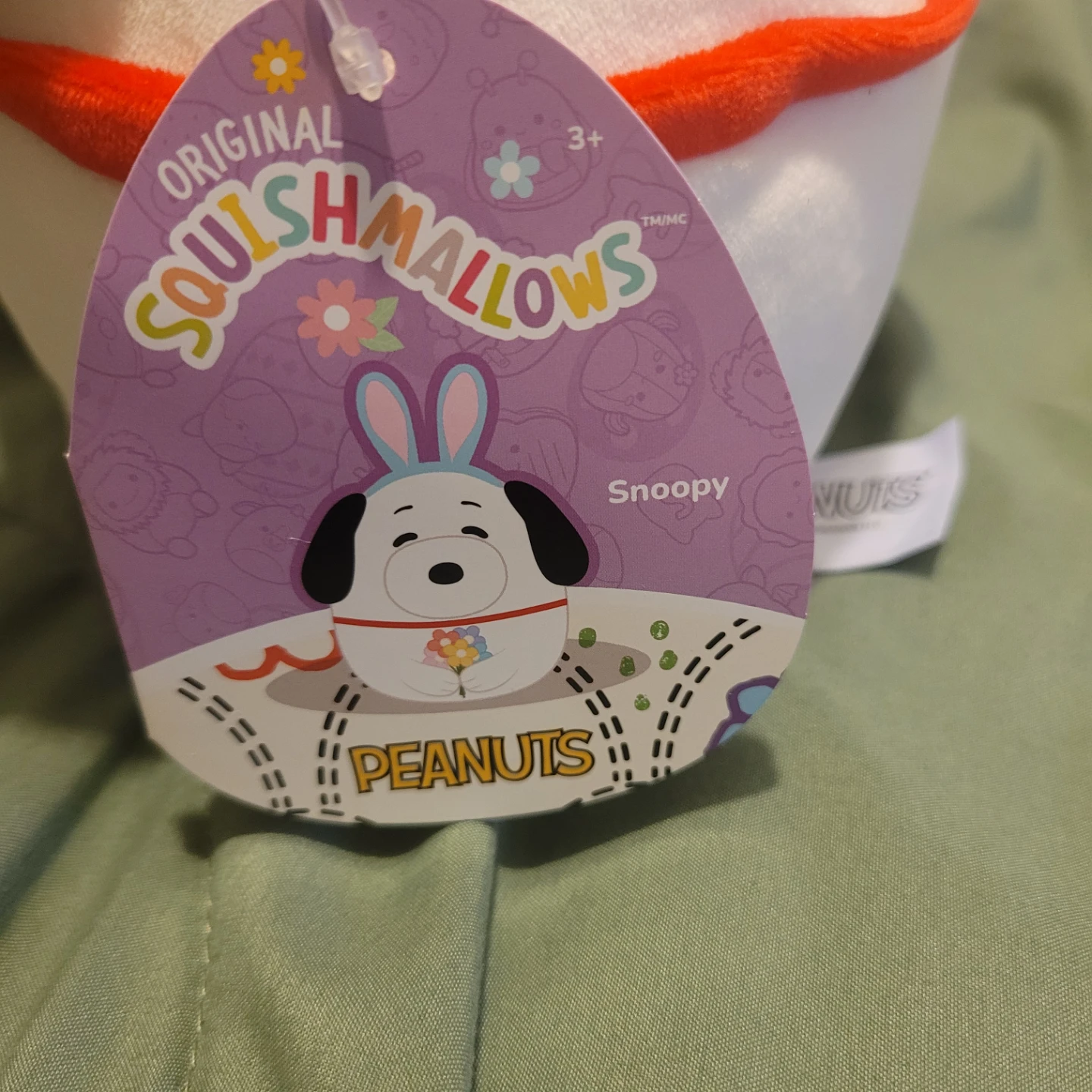 BNWT Original Squishmallows Snoopy Peanuts Plush - photo 4