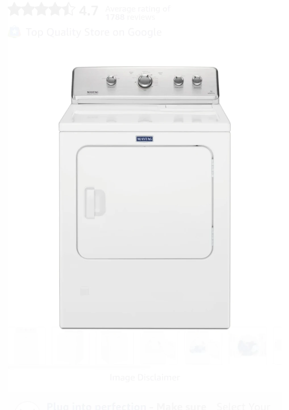 Brand New Maytag Gas Dryer - Model MGDC465HW - Sealed Box