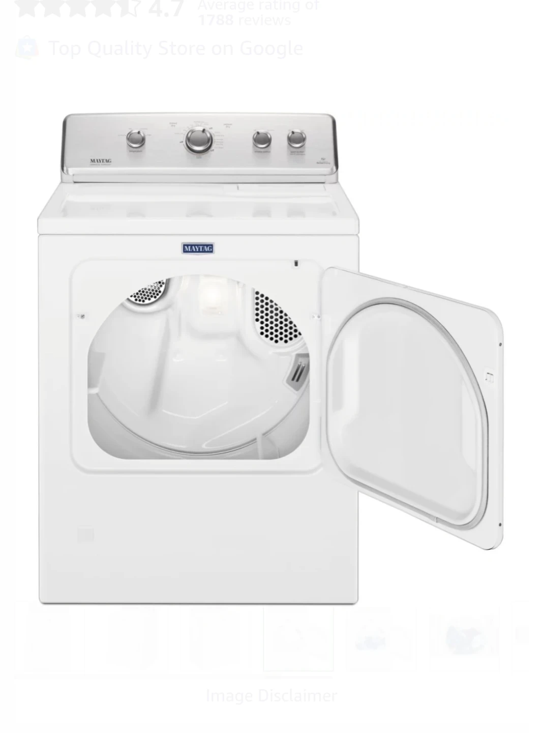 Brand New Maytag Gas Dryer - Model MGDC465HW - Sealed Box - photo 4
