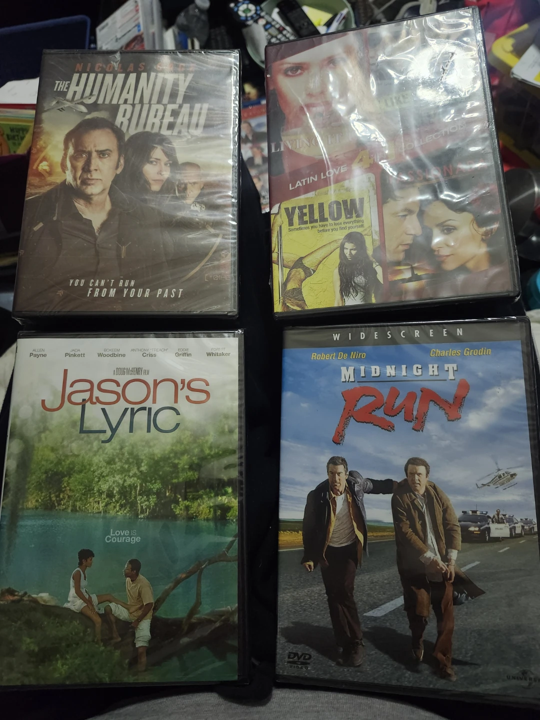 Set of 4 DVDs: The Humanity Bureau, Jason's Lyric,