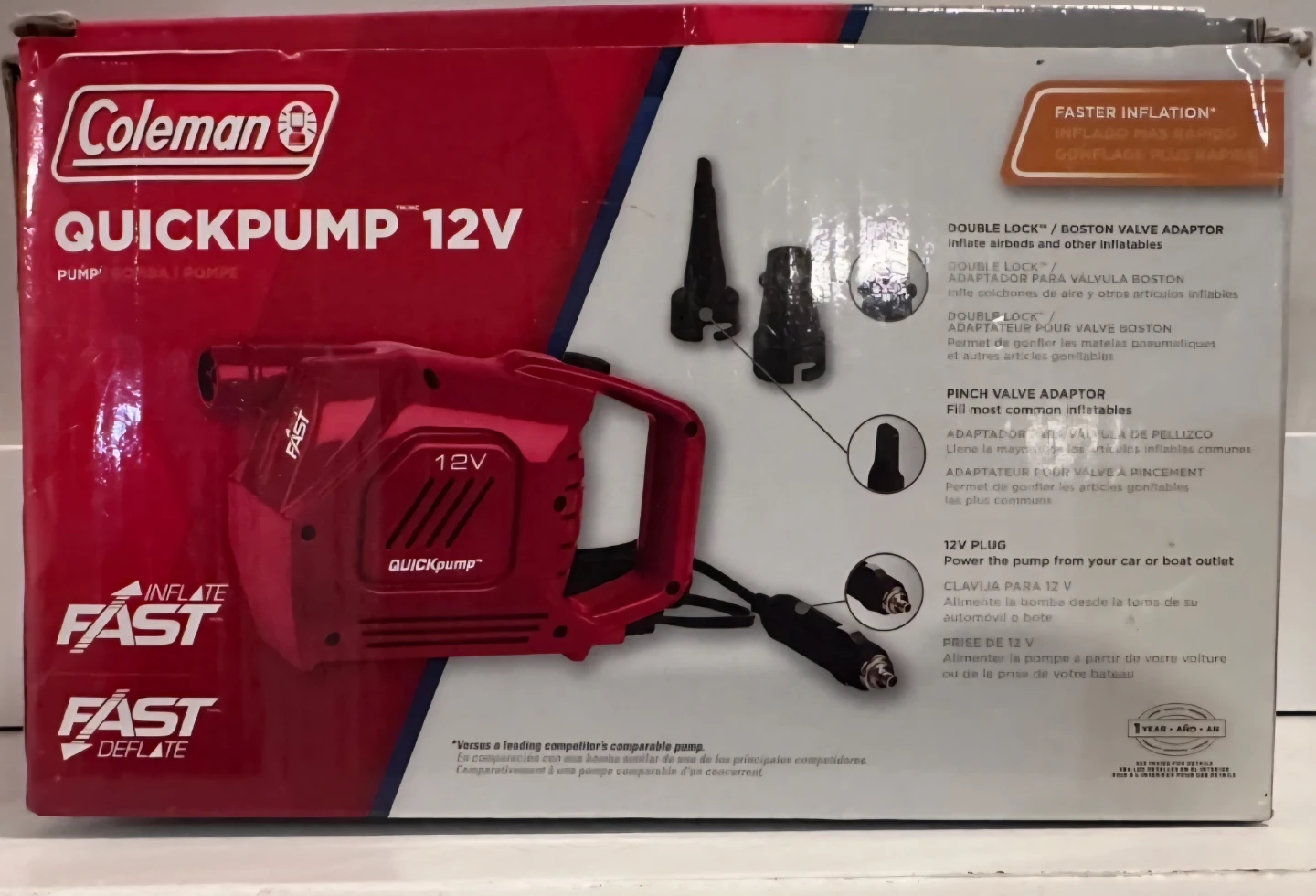 Coleman QuickPump 12V Air Pump