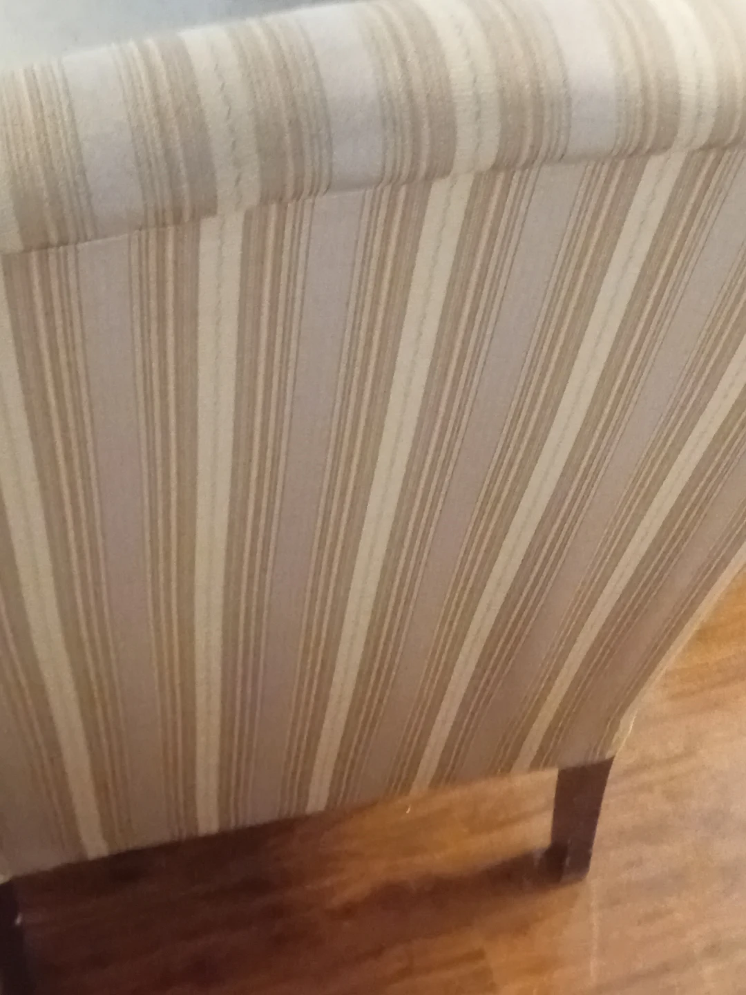 Striped Accent Chair - photo 3