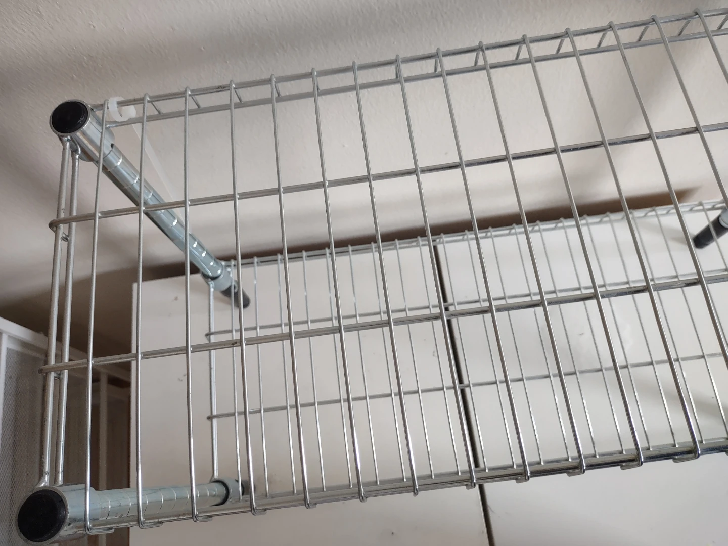 2-Tier Wire Shelving Unit - photo 2