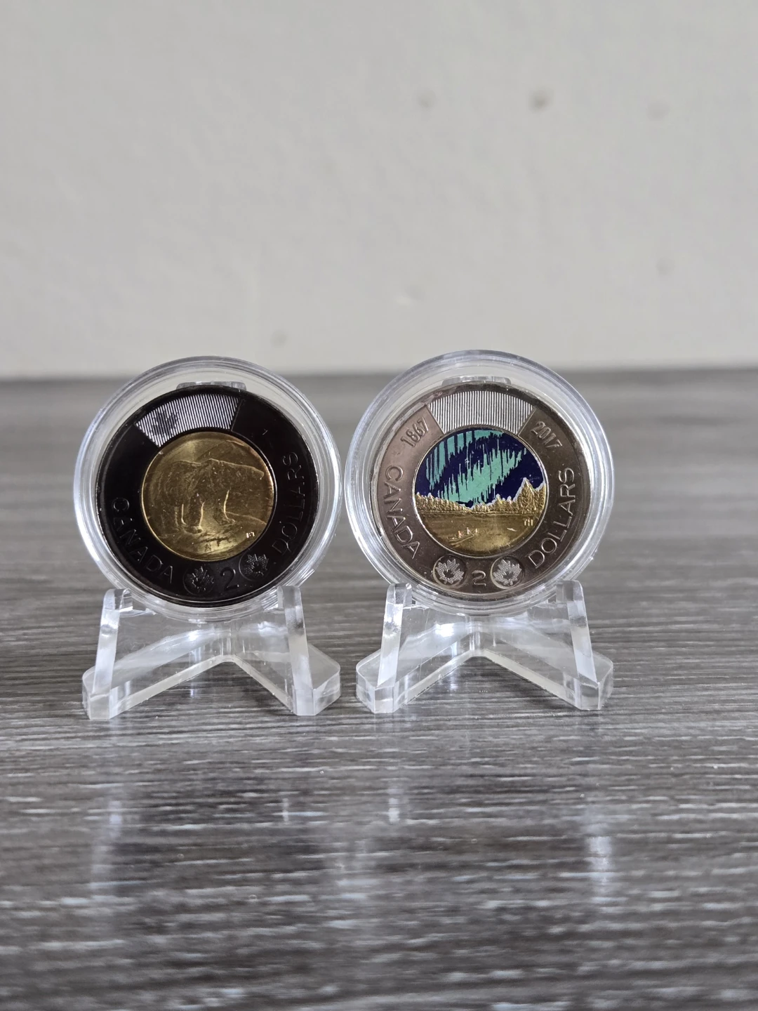 2017 Canada $2 Two Dollar Coins (Two)