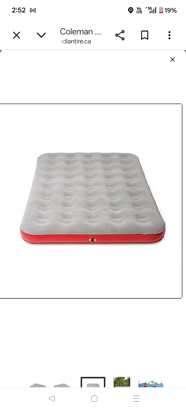 Coleman Queen Air Mattress