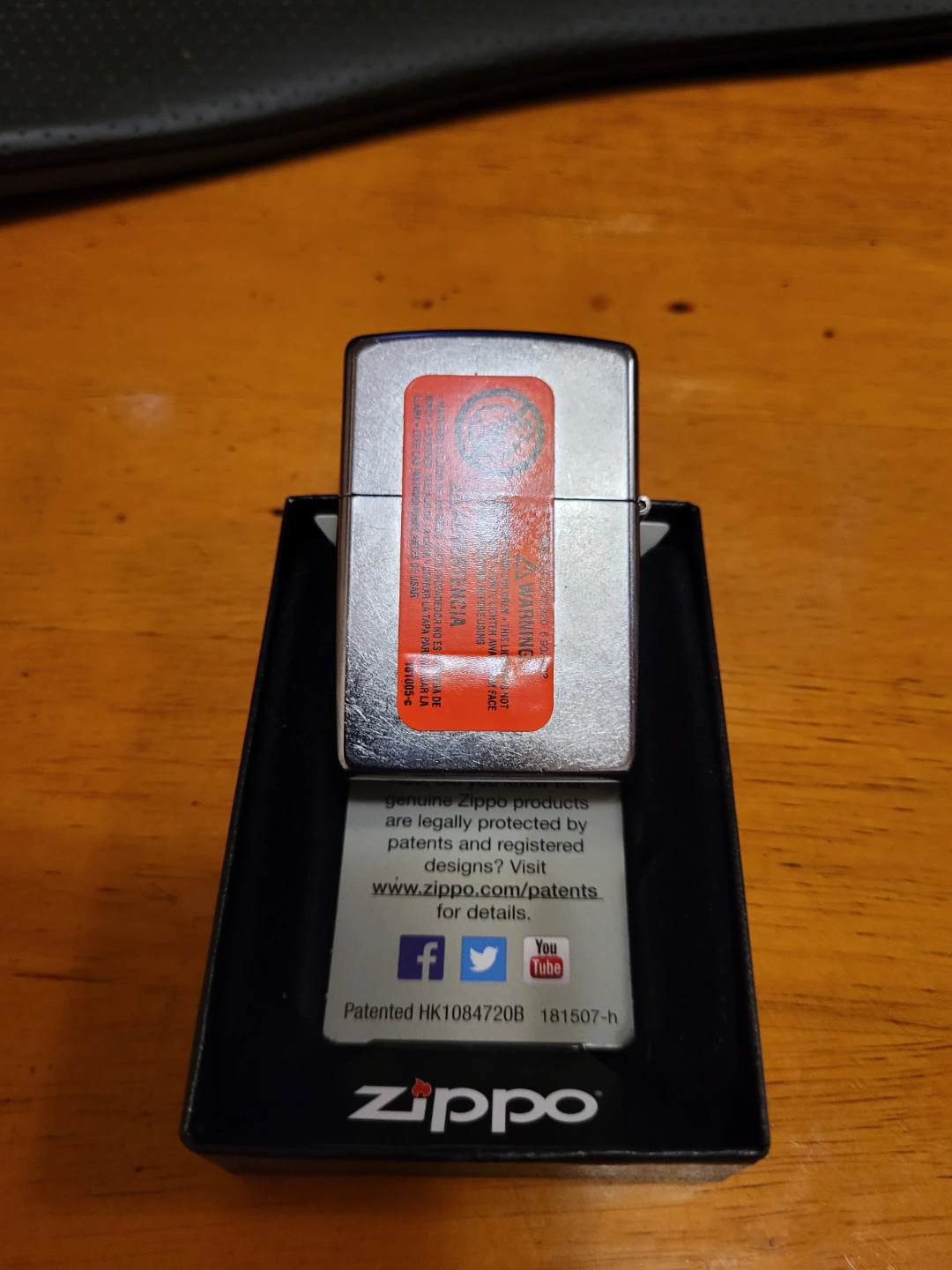 Zippo Regular Street Chrome Lighter - photo 2