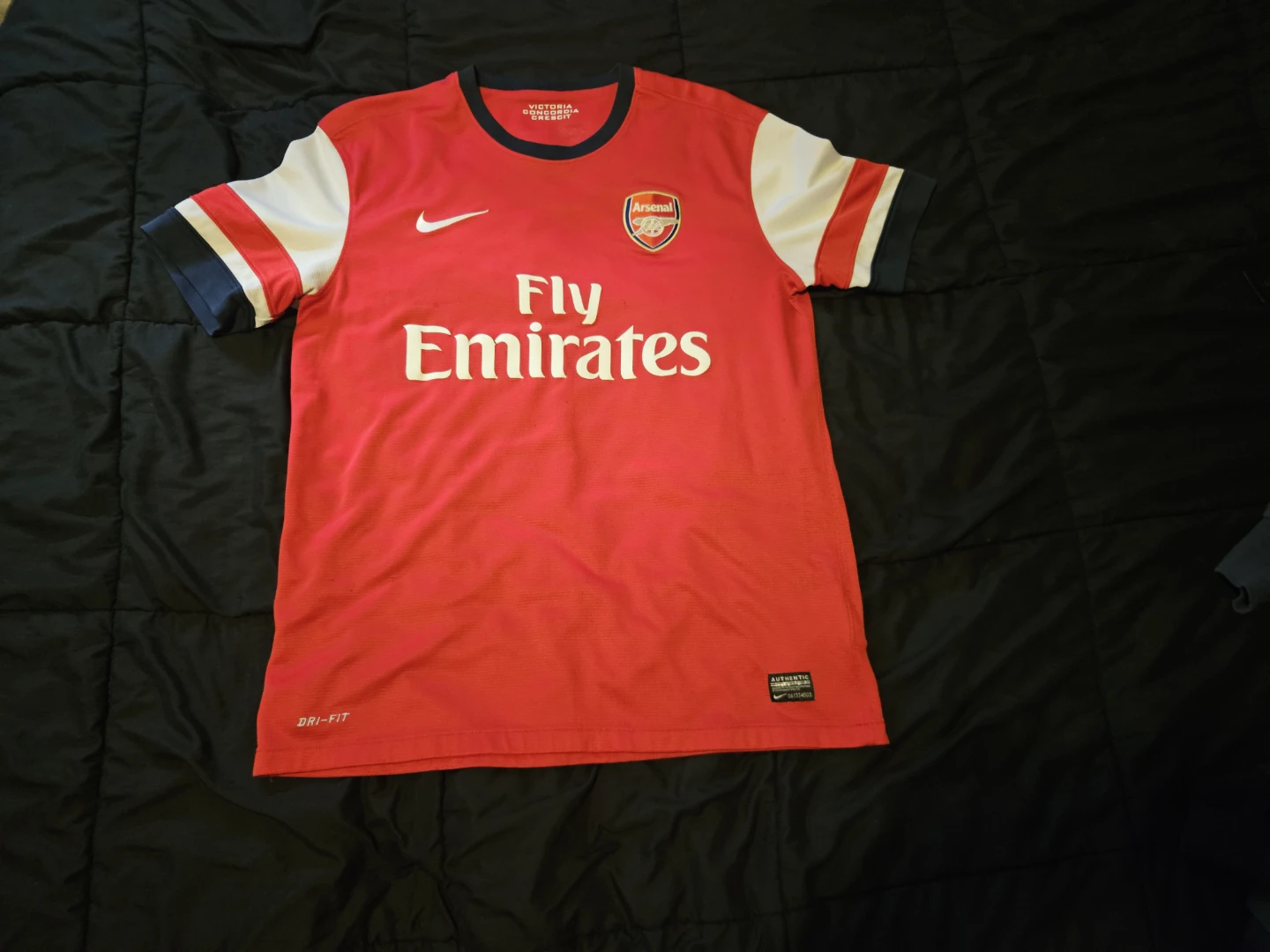 Arsenal FC "Fly Emirates" Soccer Jersey
